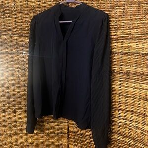 SHEIN Dark Navy Blouse